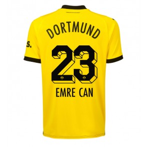 Borussia Dortmund Emre Can #23 Domácí Dres 2023-24 Krátký Rukáv